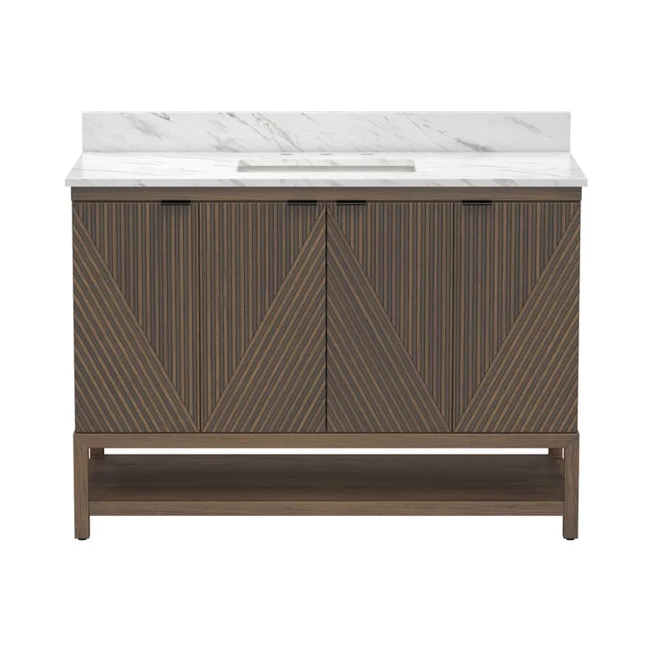 MagickWoods Santa Fe Jacobean Walnut Bathroom Vanity