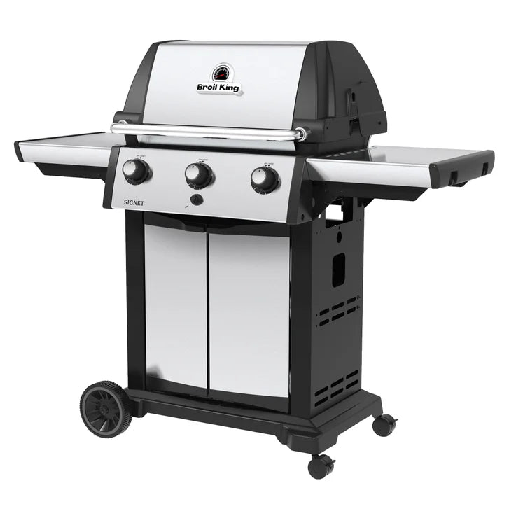 Broil King Signet 320 PRO 3 Dual - Tube Burner Natural Gas BBQ with Cover