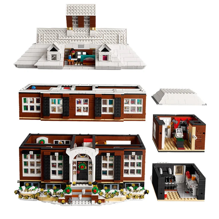 LEGO Ideas Home Alone 21330 with Bonus LEGO Harry Potter Chomping Monster Book of Monsters 76449