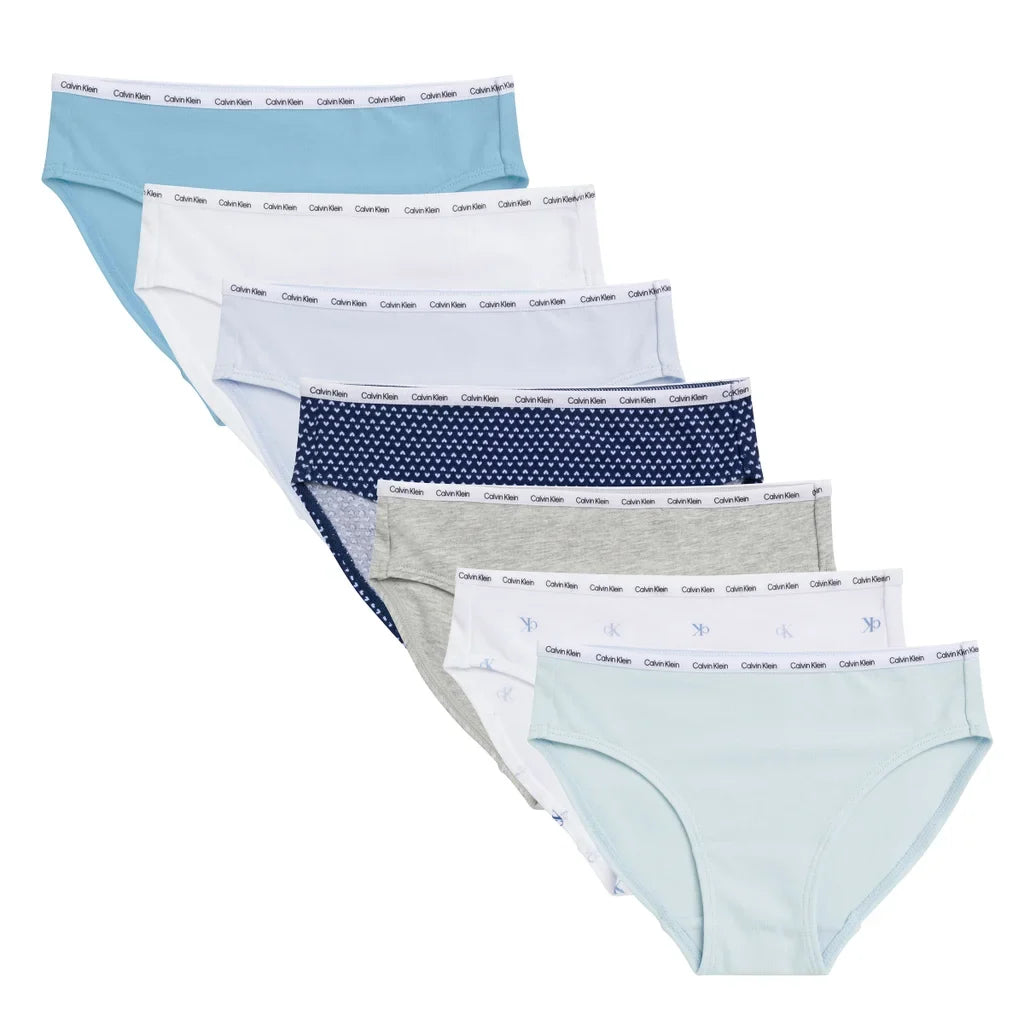 Calvin Klein Girls Bikini, 7-pack