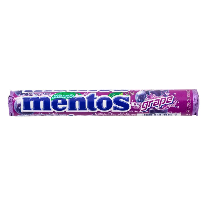 Mentos, Chewy Mints, Grape, 20 × 37.5 g