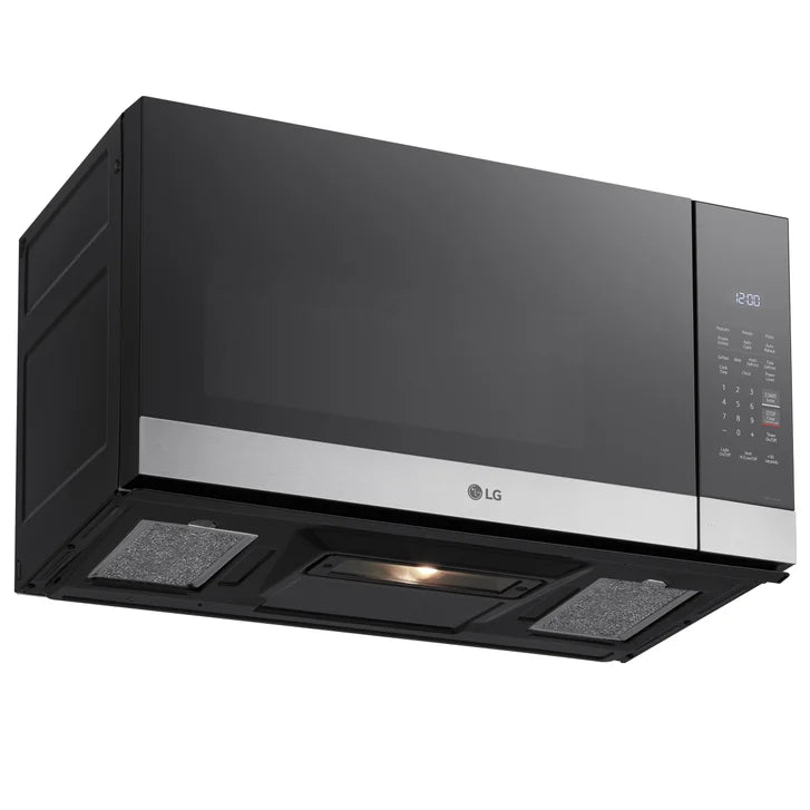 LG 30 in. 1.7 cu ft. Stainless Steel Over the Range Microwave with Auto Cook Settings, 300 CFM