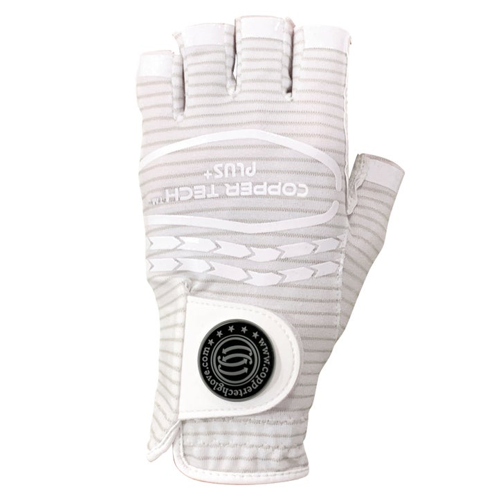 Copper Tech Women's Half Golf Glove, 2-pack