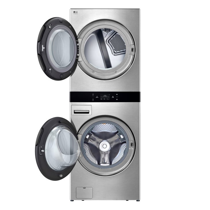 LG STUDIO WashTower Single Unit Front Load 5.8 cu. ft. Washer And 7.4 cu. ft. Dryer with AI