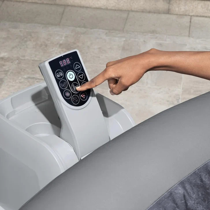 SaluSpa Santa Monica Smart AirJet 5-7 person Inflatable Spa with App-Control