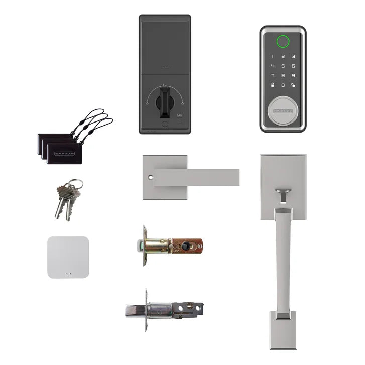 BLACK+DECKER Smart Entrance Door Lock and Handle Set