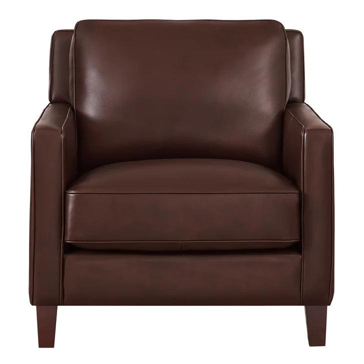 Prospera Home West Park Top-grain Leather Chair