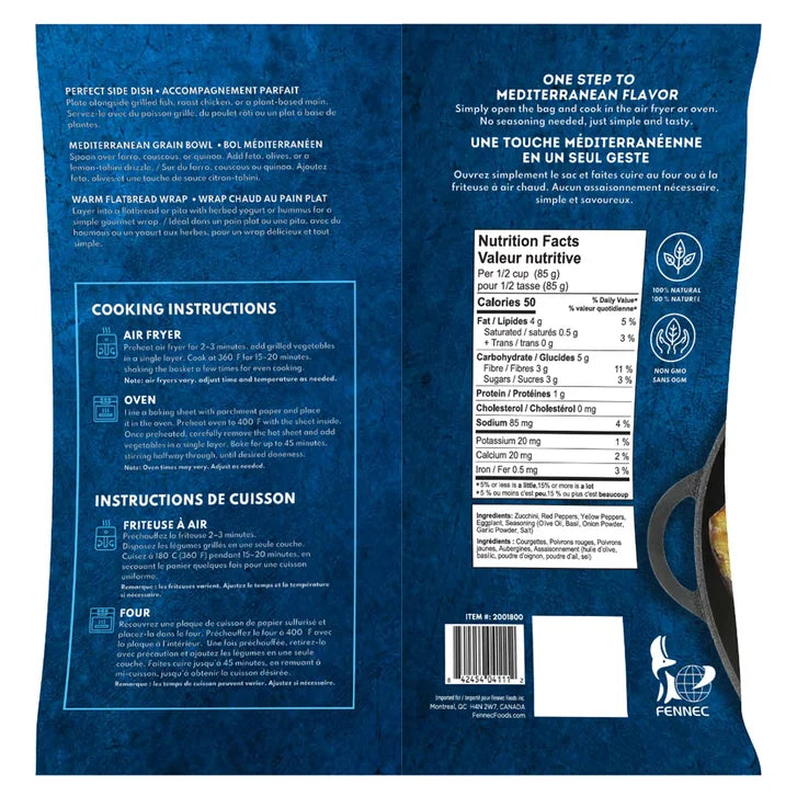 Fennec Fire-Roasted Mediterranean Mix, 2 Kg