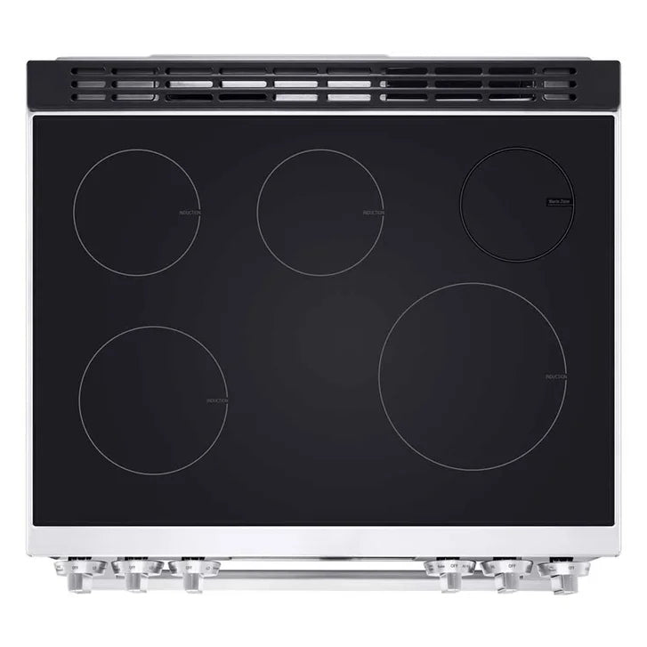 LG 30 in. 6.3 cu ft. Stainless Steel Slide-In Induction Range with ProBake Convection and Air Sous Vide