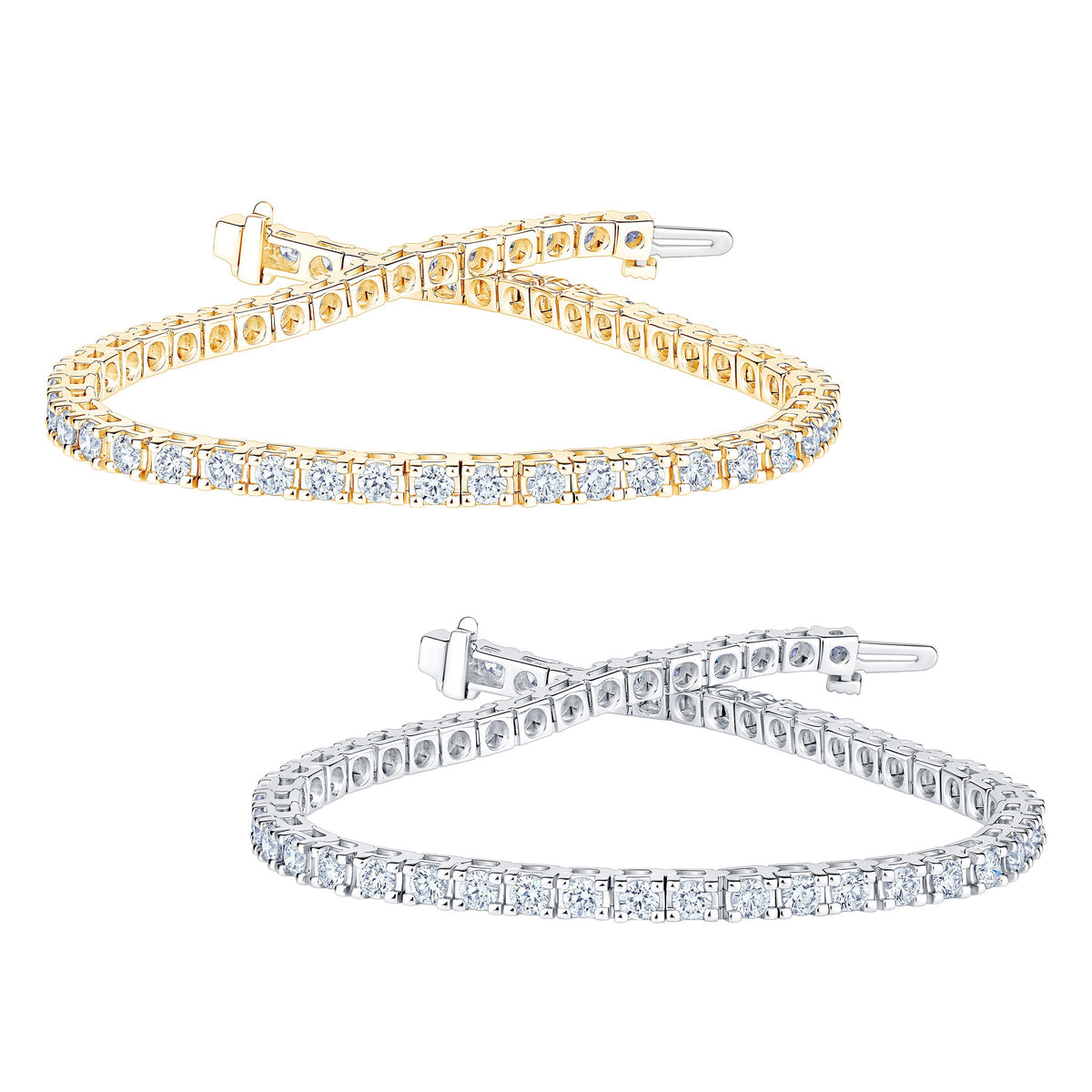Round Brilliant Diamond Bracelet (4.00 ctw)