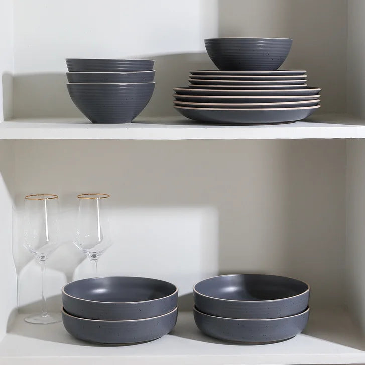 Stone Lain Lauren Stoneware Dinnerware, 16-pieces