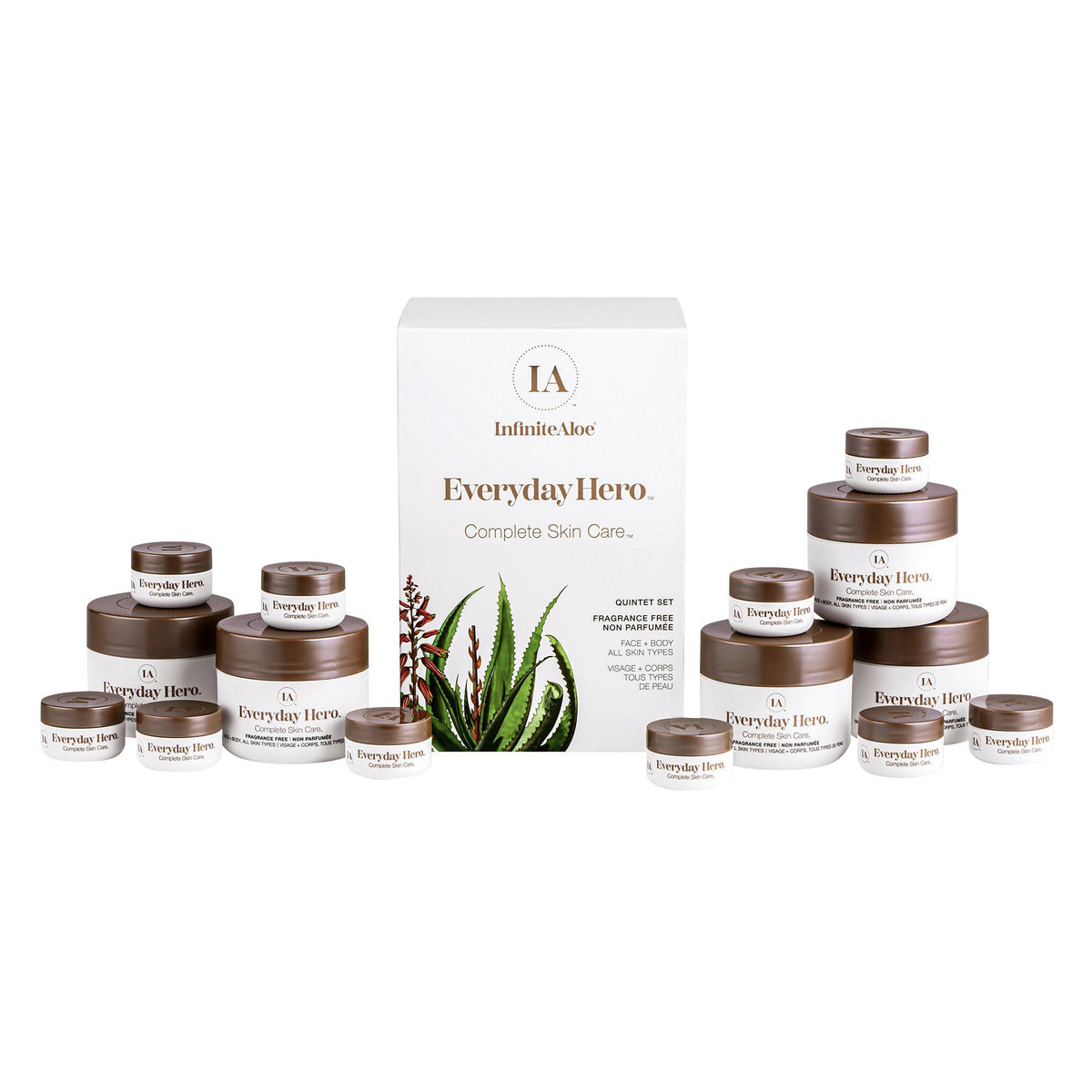 InfiniteAloe Cream - 15 Piece Set