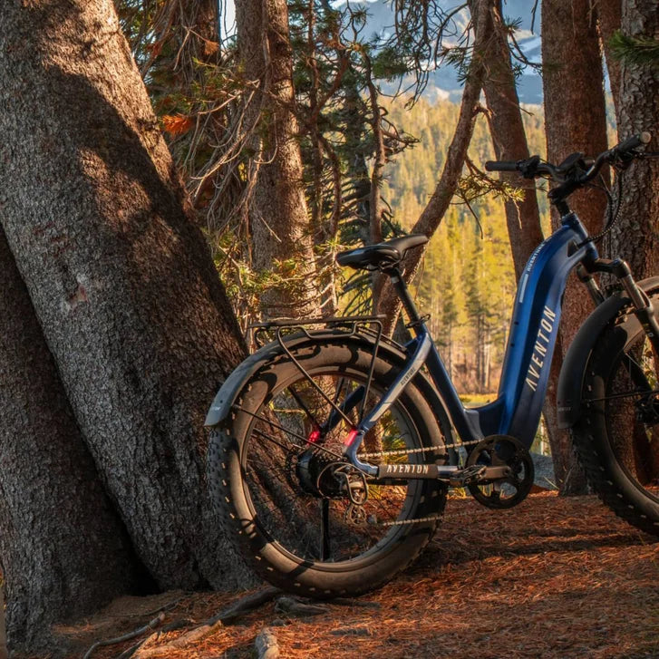 Aventon Aventure V2.5 Step Through Fat Tire E Bike, 97 km Max Range