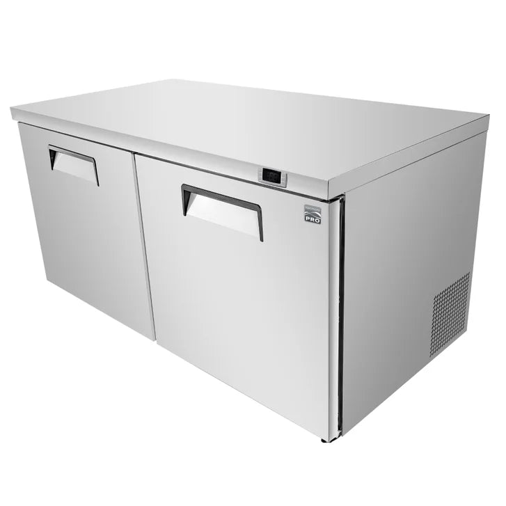 Kenmore PRO 48 in. 12.6 cu ft. Stainless Steel Convertible 2 Door Freezer or Refrigerator