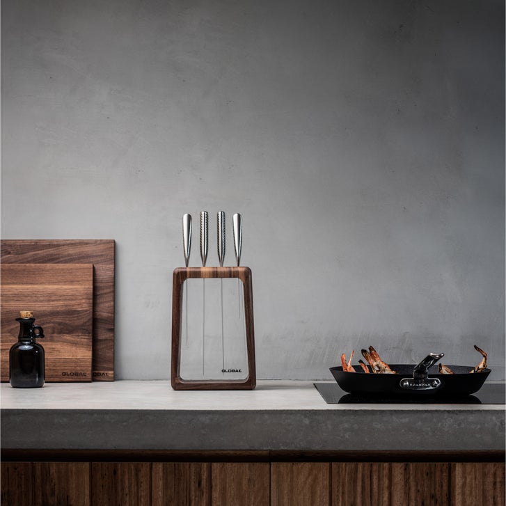 Global Hashira Knife Block Set, 5-piece