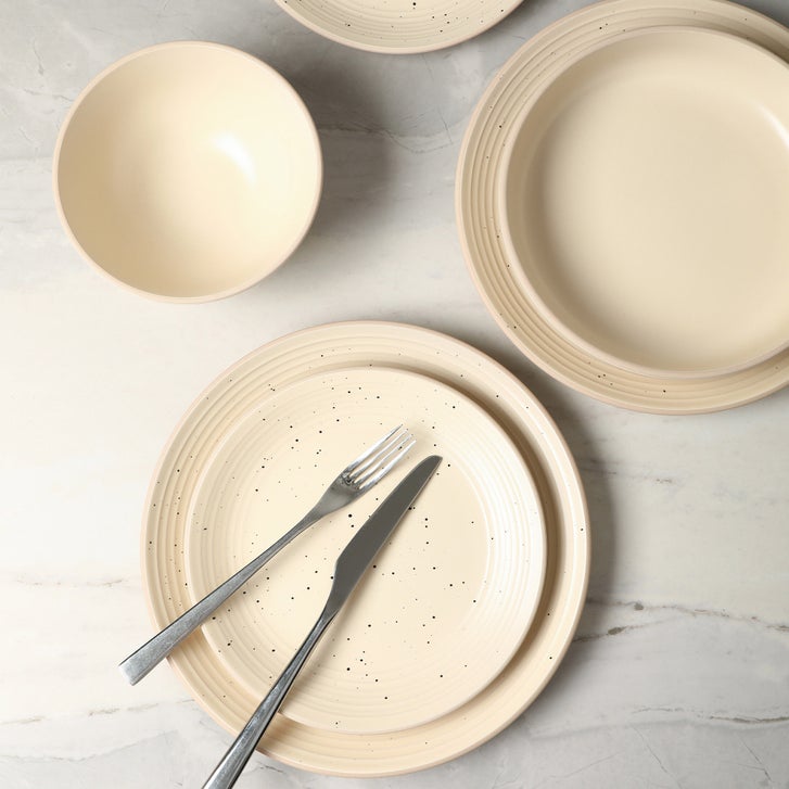 Stone Lain Lauren Stoneware Dinnerware, 16-pieces