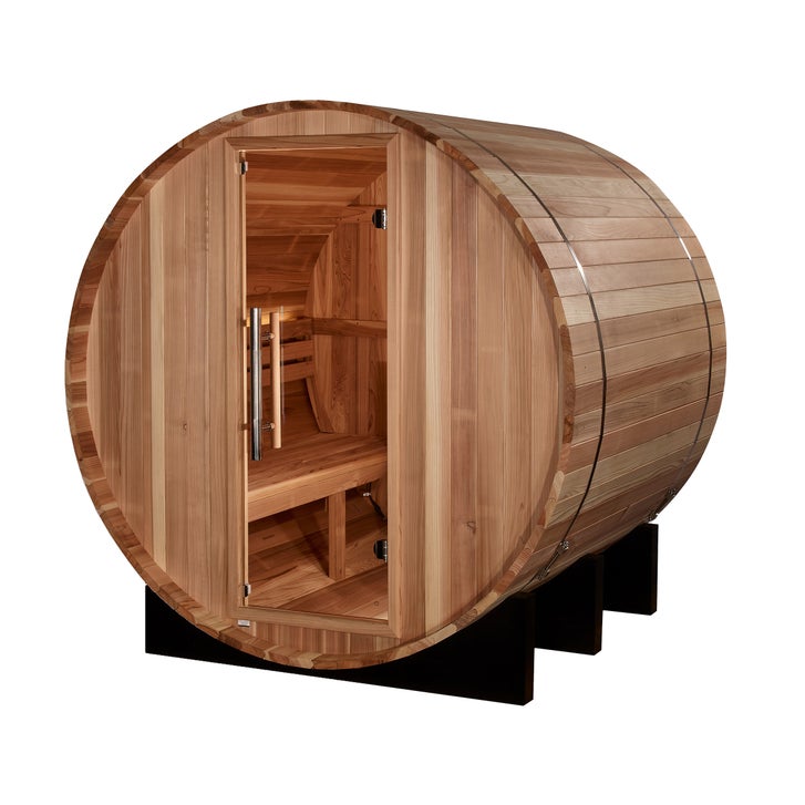Golden Designs St. Moritz 2-person Barrel Steam Sauna