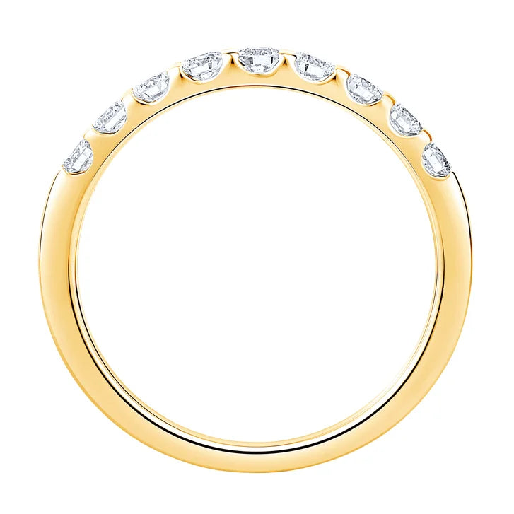 Round Brilliant Diamond Wedding Band (0.50 ctw)