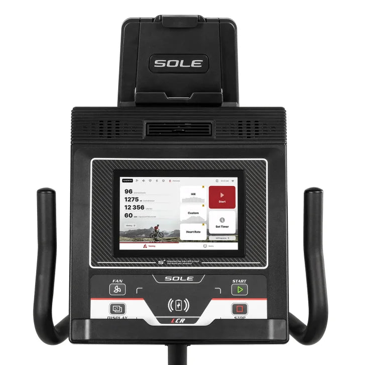 Sole Fitness LCR Light Commercial Recumbent Bike with Touchscreen