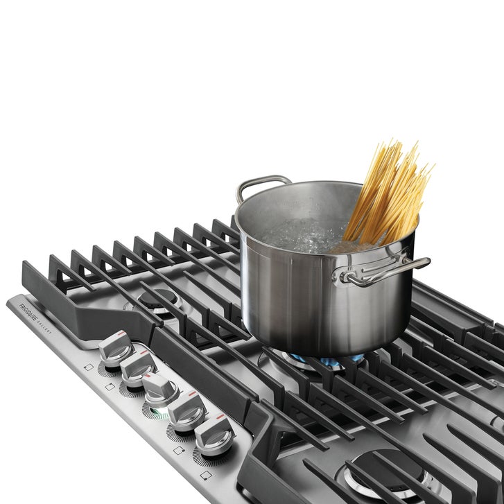 Frigidaire Gallery 36 in Stainless Steel Gas 5-Burner Cooktop with Quick Boil Burner