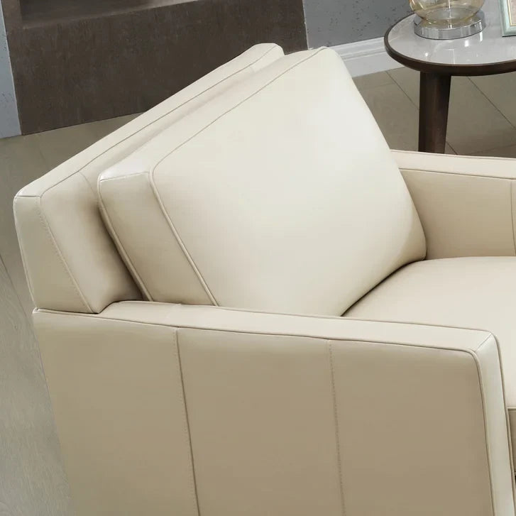 Prospera Home West Park Top-grain Leather Chair