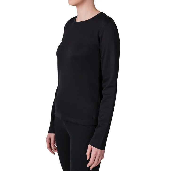 United Colors of Benetton Women’s Long Sleeve Supima Top