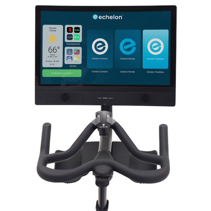 Echelon Connect EX-8s Smart Exercise Bike With 24 in. Class Curved HD Touchscreen