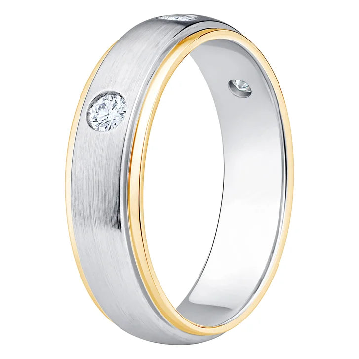 Men's Round Brilliant Diamond Ring (0.25 ctw)
