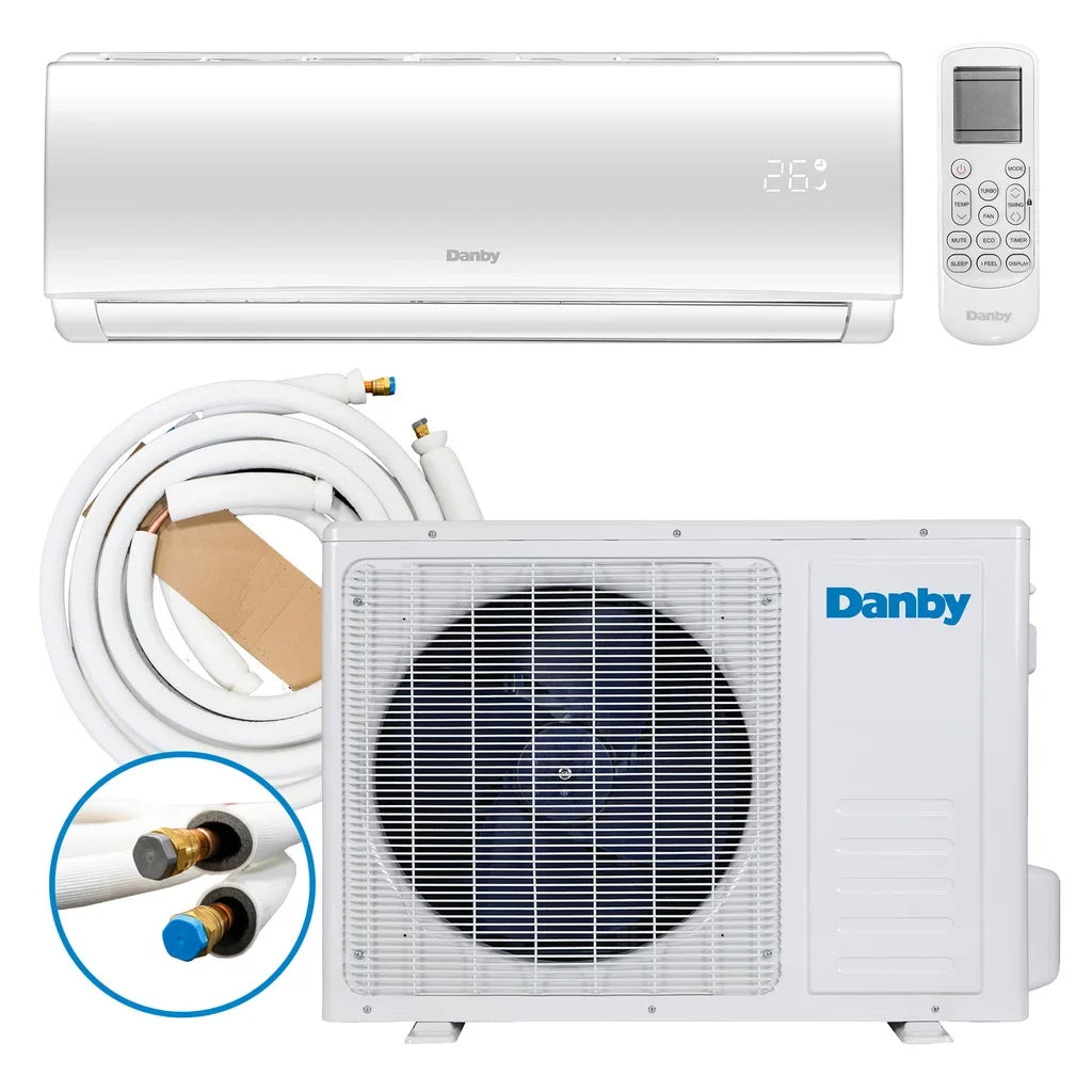 Danby 18,000 BTU SACC Quick Connect Mini-Split Air Conditioner with Heat Pump and Variable Speed Inverter