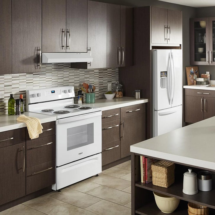 Whirlpool 30 in 4.8 cu ft. Electric 4 Burner Range