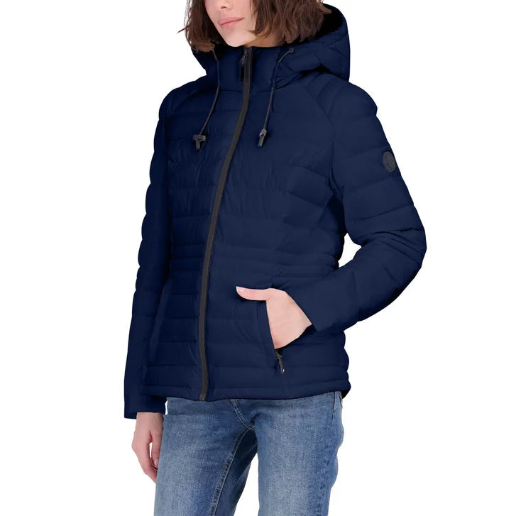 Nautica Womens Short Puffer Jacket