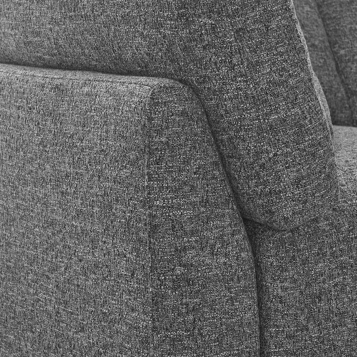 Aiden & Ivy Dayna 4-piece Modular Fabric Sofa with Ottoman