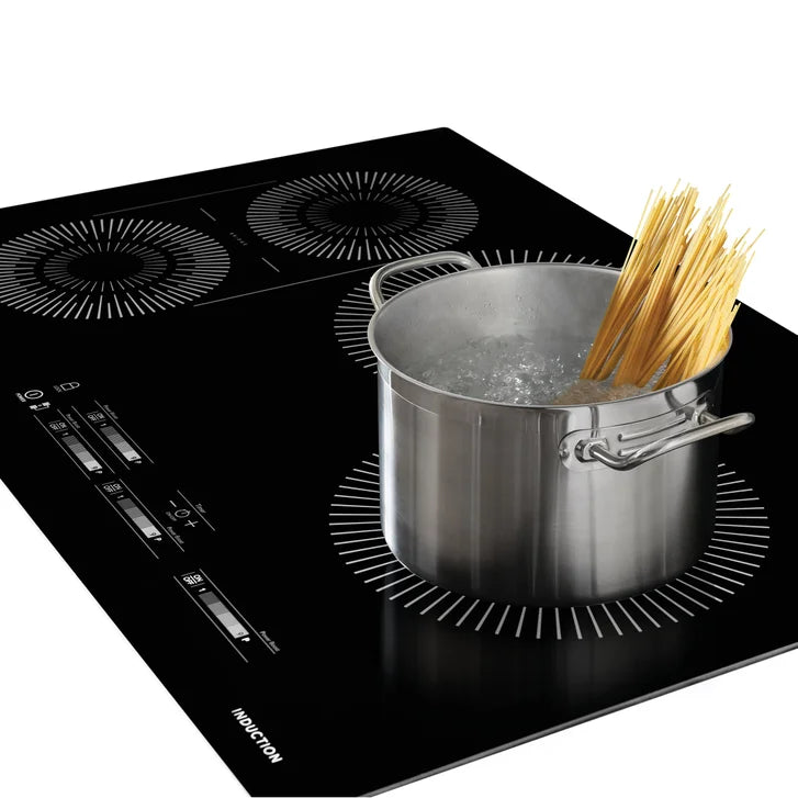Frigidaire 30 in Induction Black 4 Element Cooktop with Pan Detection