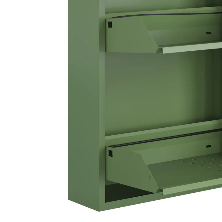 CEHA AYK 3-Door Metal Shoe Cabinet with Front Ventilation