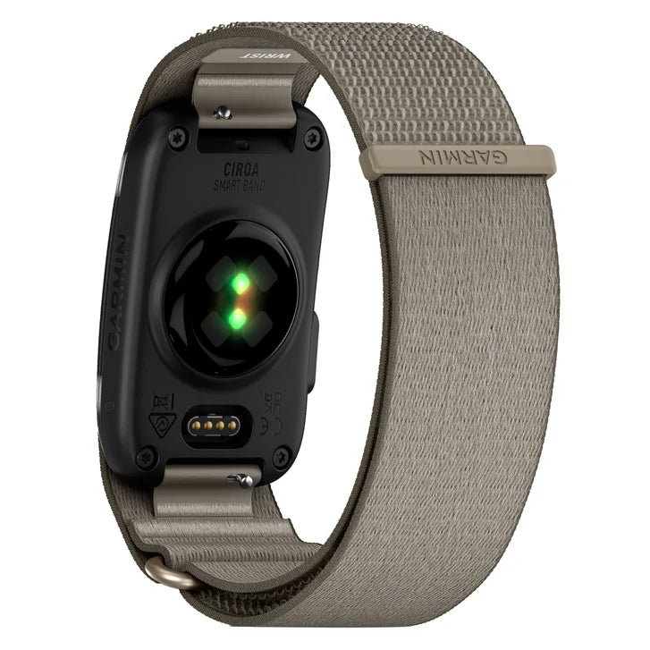 Garmin CIRQA Smart Band, L-XL, includes USB-C and USB-A Charging Cables