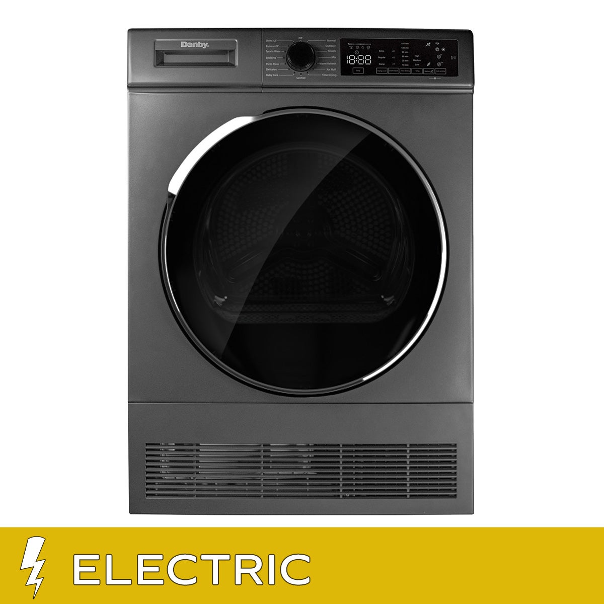 Danby 4 cu ft. European Made Graphite Electric Ventless Dryer