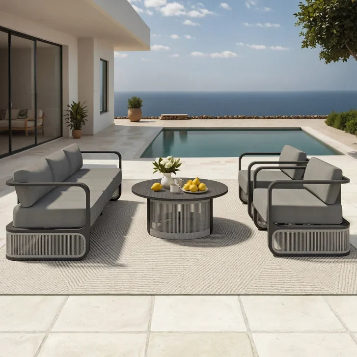 Tribeca 4-piece Patio Conversation Set