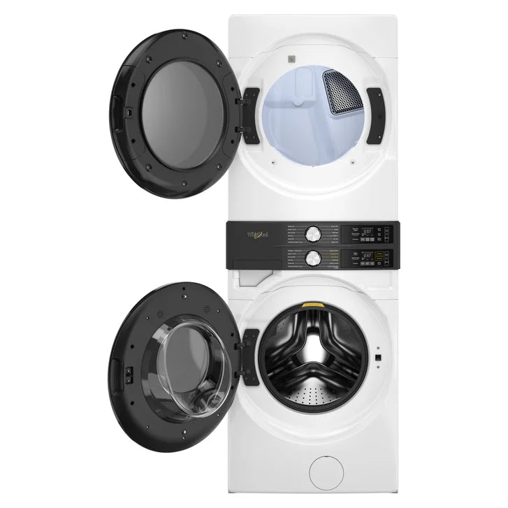 Whirlpool 28 in. Laundry Centre 5.2 cu ft. Washer and 7.4 cu ft. Electric Vented Dryer with UV Clean
