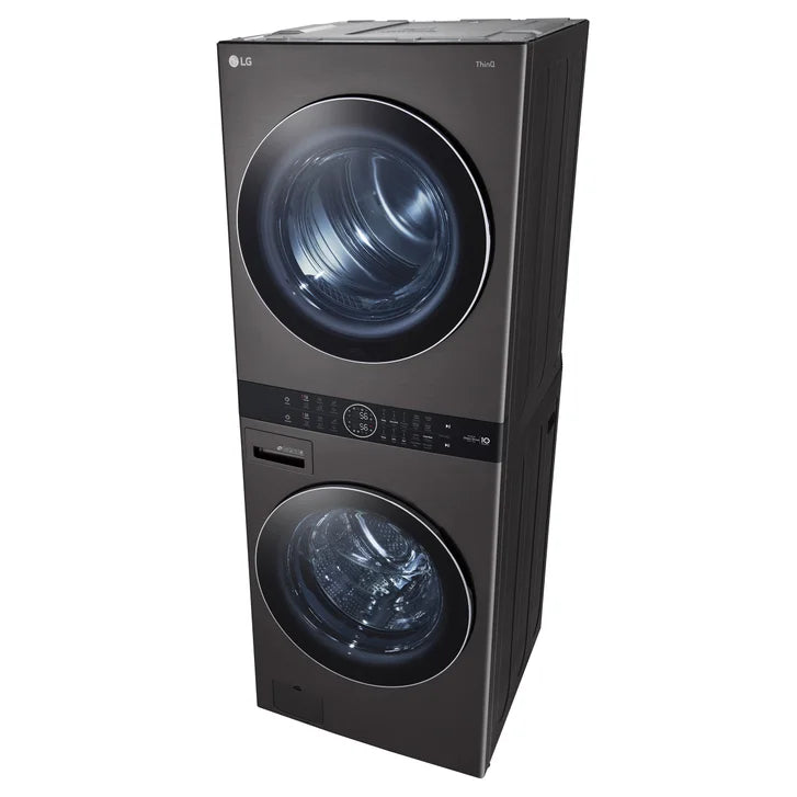 LG Single Unit Front Load WashTower with 5.2 cu ft. Steam Washer and 7.4 cu ft. Electric Steam Dryer