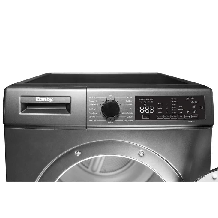 Danby 4 cu ft. European Made Graphite Electric Ventless Dryer