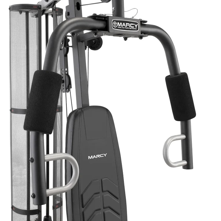 MARCY Home Gym with 150 lb Cast Iron Plates