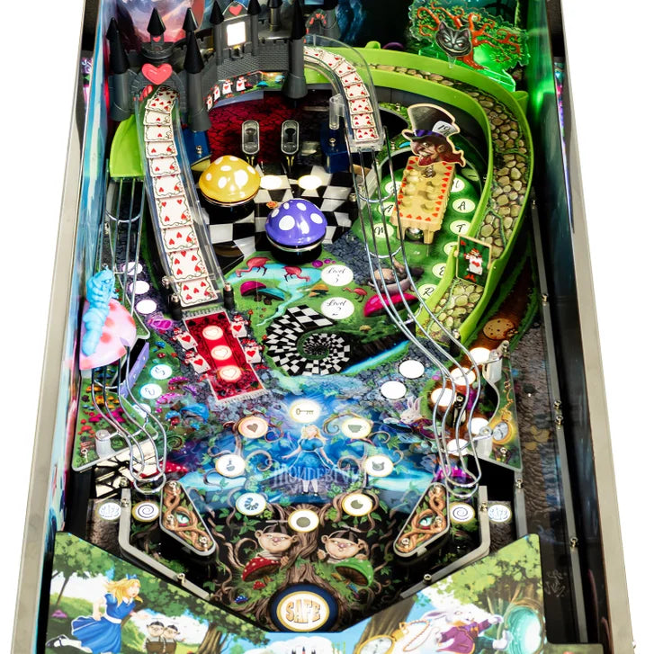 Wonderland Amusements Alice Goes to Wonderland Pinball