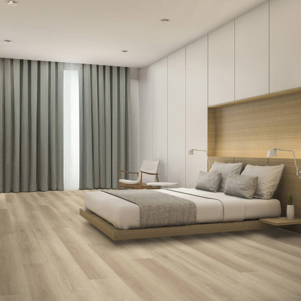 SERENIA Premium 10 mm Vinyl Plank Flooring 9 in. x 71.7 in