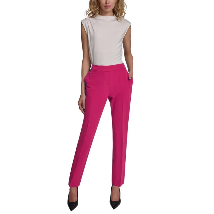 DKNY Women’s Slim Pull-on Pant
