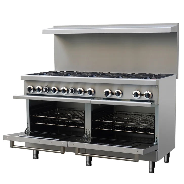 Forno Commerciale 60 Inch Stainless Steel Gas Range