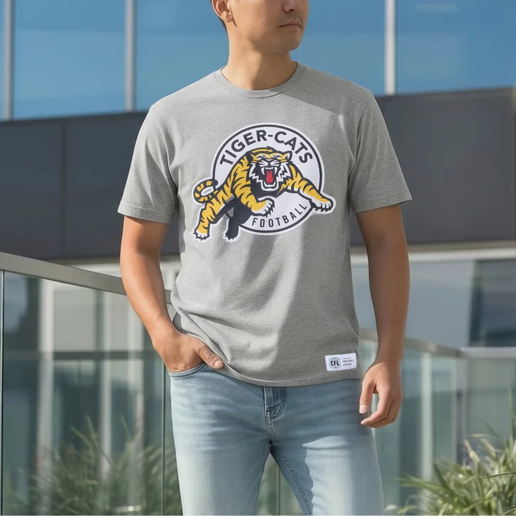 CFL Men's Official Canadian Football Tee - Hamilton Tiger-Cats