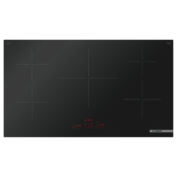 Bosch 800 Series 36 in. Black Induction 5 Element Cooktop with SpeedBoost Technology