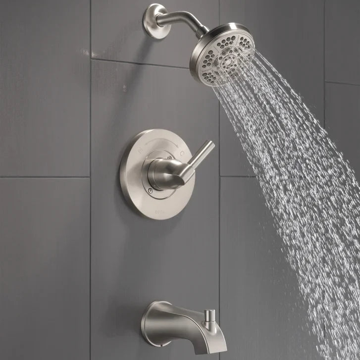 Delta Becker Monitor 14 Series Single Handle Tub and Shower Faucet