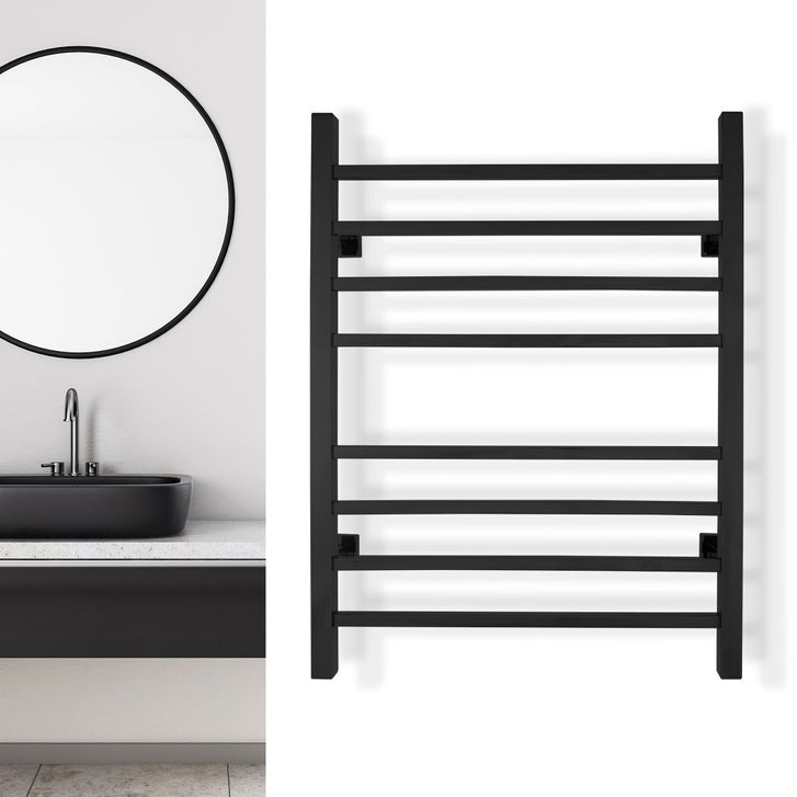 WarmlyYours Sierra 8 Bar Towel Warmer