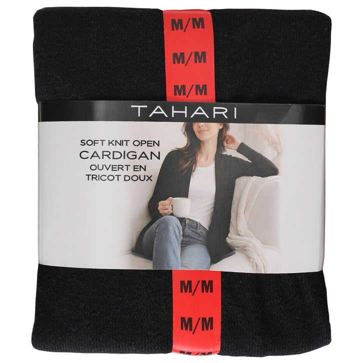 Tahari Women’s Long Sleeve Open Cardigan